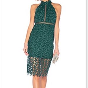 Green Lace Dress